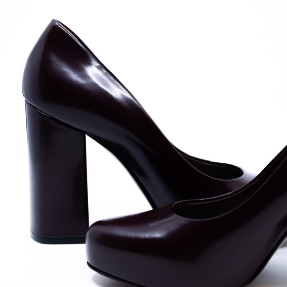 Marni Oxblood Block Heel - Picture 5 of 8